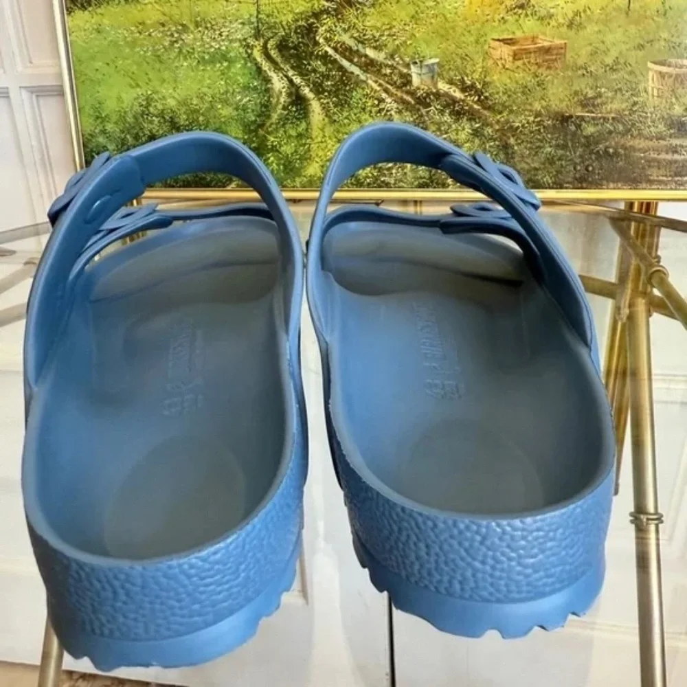 New! BIRKENSTOCK Arizona Essentials EVA  sky blue  SZ 43